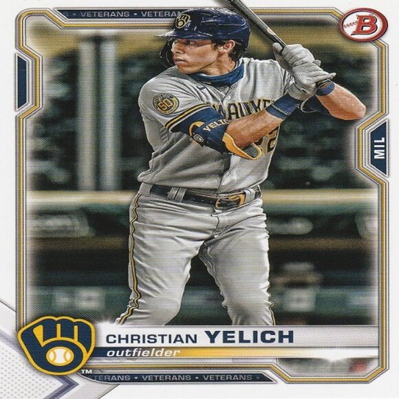 Christian Yelich (MIL) Card Collection - 3 Card Set - Picture 2 of 5